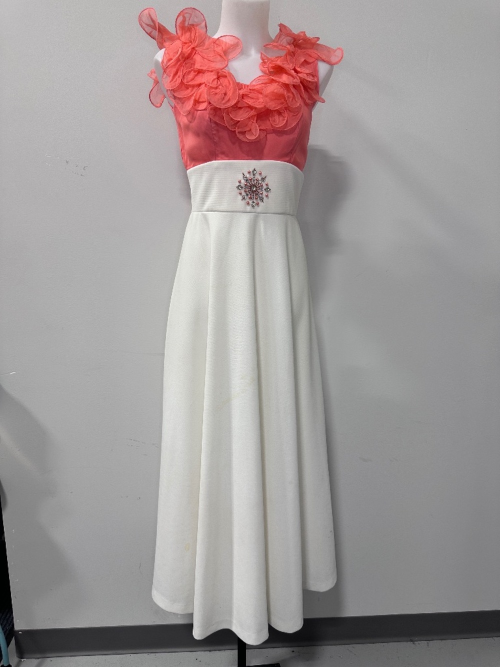 INCREDIBLE vintage 1960s evening gown